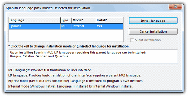 Vistalizator windows 10 language pack